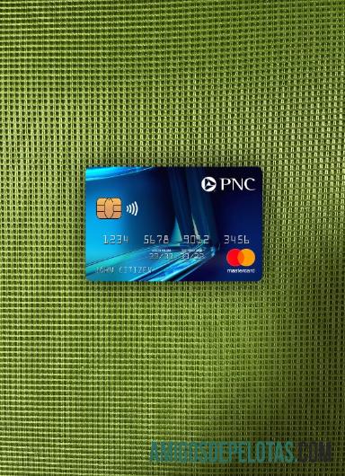 EUA PNC Bank Mastercard Azul Photolook Frente exemplo
